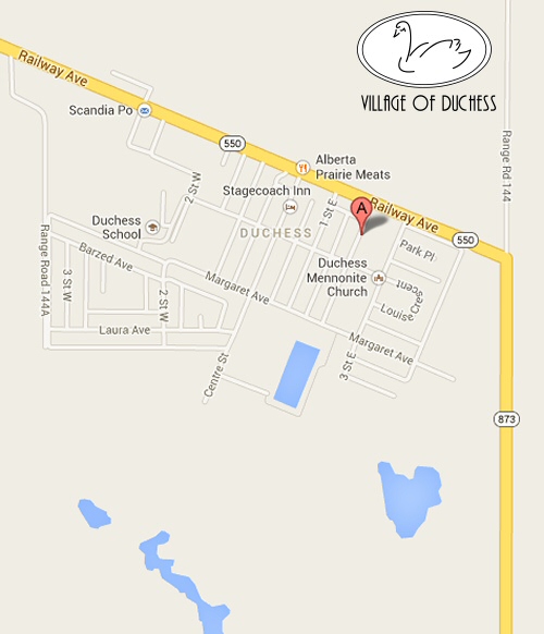 Village of Duchess Map